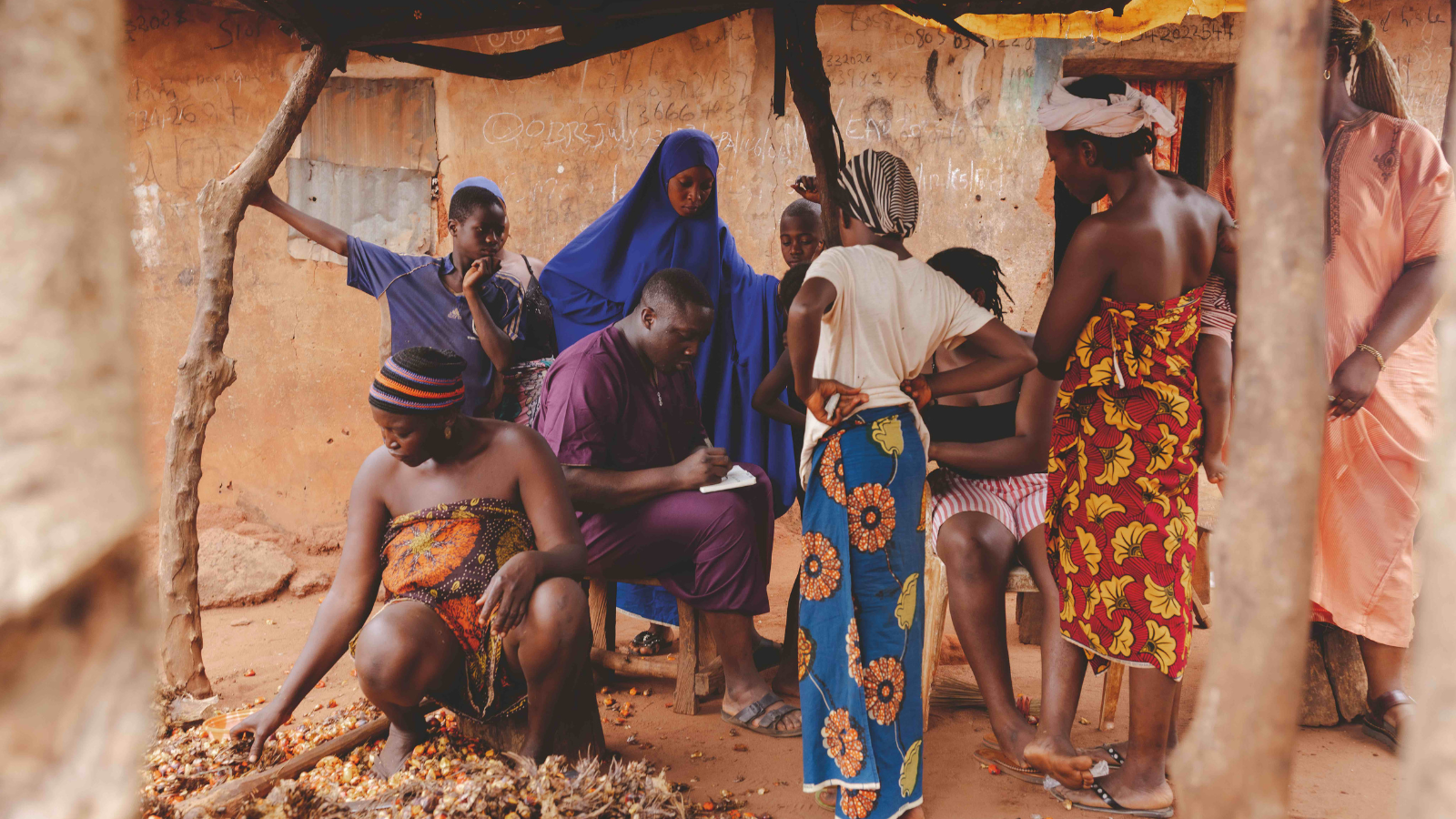 Aquaa in Nigeria op zoek naar culinaire inspiratie 